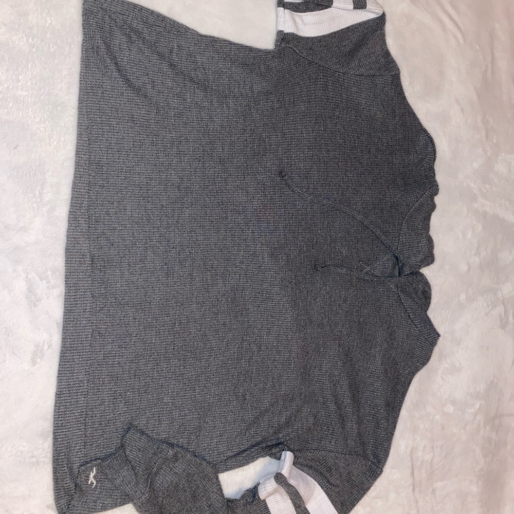 Hollister grey hoodie
